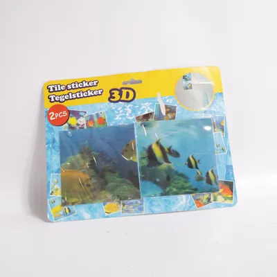 Klistermærker  (3D Sticker Aquarium Fishes) fra Vintage
