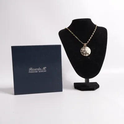 Ketting (Goud, Wit) van Ricarda M Onbekend materiaal