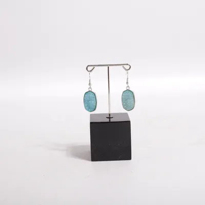 Earrings (Turquoise, Silver) from Kendra Scott Iron