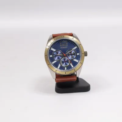 Wristwatch (Brown, Blue, Gold) from Oozoo