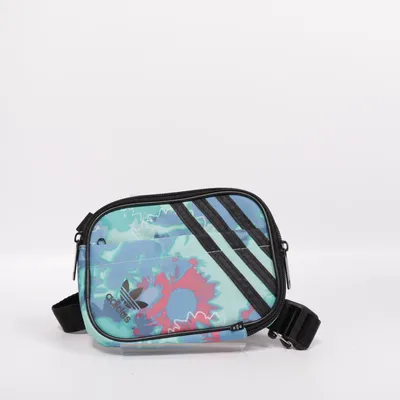 Axelremsväska (Svart, Flerfärgad) från Adidas Återvunnen polyester