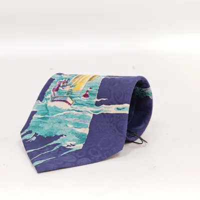 Tie (Blue, Multicolored) from Cecile Silk