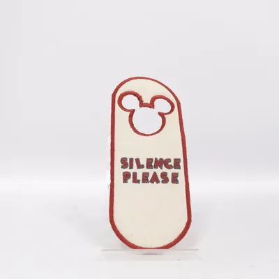 Sign (Beige, Red) from Disney