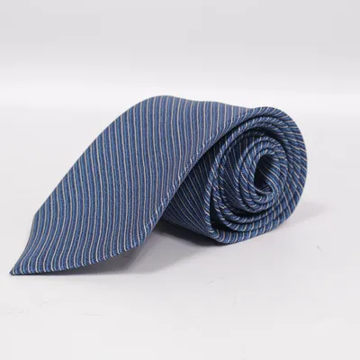 Tie (Blue) from BVLGARI Silk