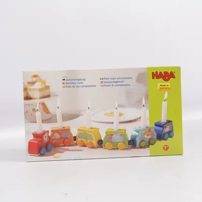 Train jouet (Birthday Train) de Haba