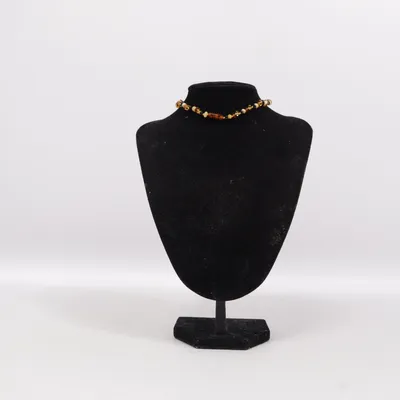 Choker (Brown, Multicolored) Amber