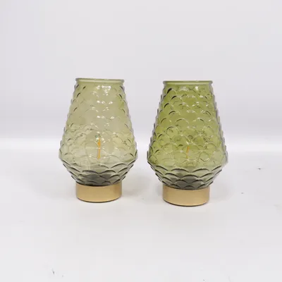 Buitenlamp (Groen, Goud)