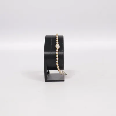 Bracelet de cheville (Blanc, Or) Métal inconnu