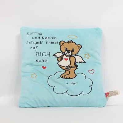 Pyntepude (Blå, Flerfarvet) fra Morgenroth Plüsch GmbH Polyester