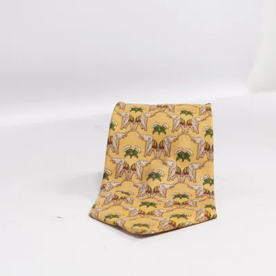 Cravate (Jaune, Multicolore) de Brooks Brothers Soie