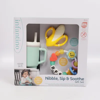 Baby speelgoed (Nibble, Sip & Soothe) van Infantino