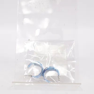 Boucles d'oreilles (Bleu) de Revit! Métal inconnu