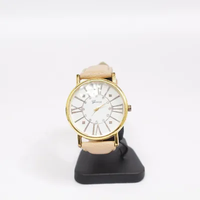 Armbåndsur (Beige) fra Geneva