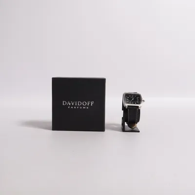 Wristwatch (Black, Silver) from Davidoff