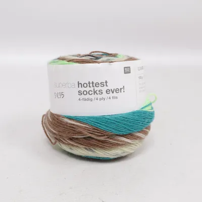 Garn (Hottest Socks Ever) från Rico Design Polyamid, Ull