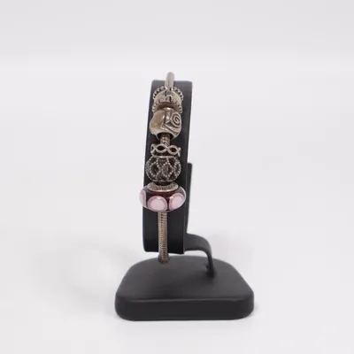 Armband (Zilver, Roze) van Pandora Zilver