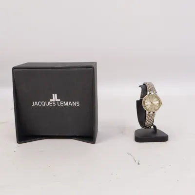 Wristwatch (Silver, Gold) from Jacques Lemans