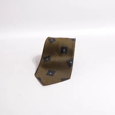 Tie (Yellow, Blue) from Atwardson Silk