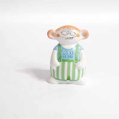 Figurine (White, Blue) from Goebel