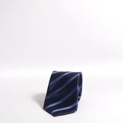 Cravate (Bleu) de Walbusch Soie