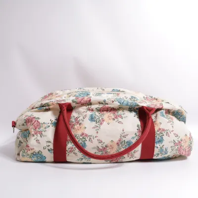 Sac de week-end (Beige, Multicolore) de Factorie Coton