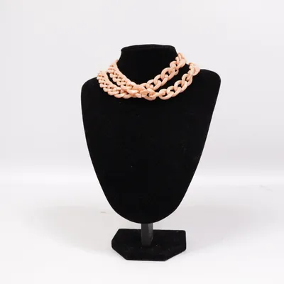 Necklace (Pink) from Sabrina Dehoff Unknown metal