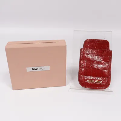 Telefon cover (Rød) fra Miu Miu