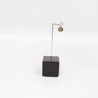 Hänge (Svart, Guldfärgad) Okänd metall