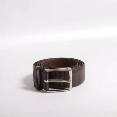 Bälte (Brun) från Made in italy Skinn