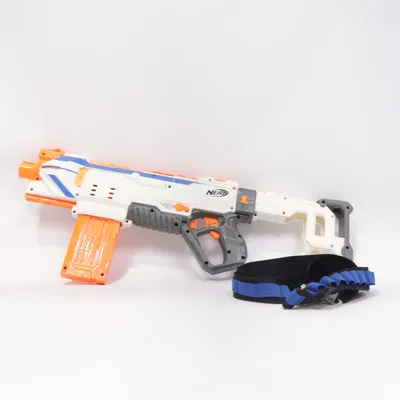 Speelgoedpistool (Wit, Oranje, Blauw) van Nerf