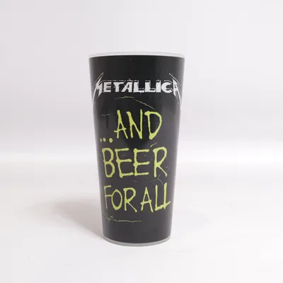 Verre à boire (Noir, Jaune, Blanc) de Metallica
