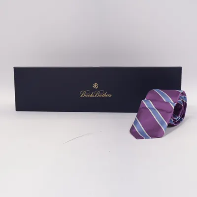 Slips (Lilla, Blå) fra Brooks Brothers