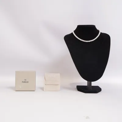 Necklace (White) from Purelei Unknown metal