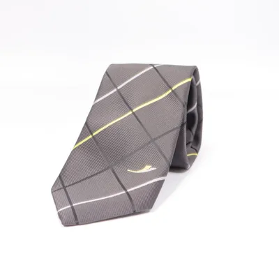 Cravate (Gris, Jaune) de Alpi Polyester
