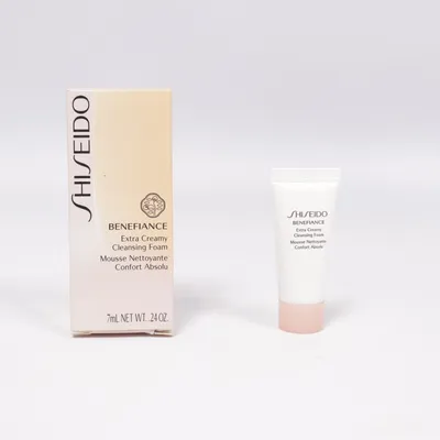 Facial cleanser (Benefiance Extra Creamy Cleansing Foam) from Shiseido