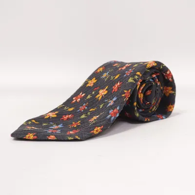 Stropdas (Zwart, Meerkleurig) van Kenzo Homme Zijde