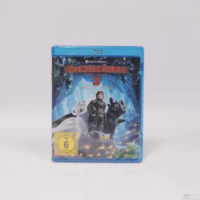 Disc case (Drachenzähmen 3: Die Geheime Welt) from Dreamworks