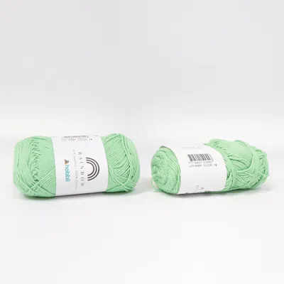 Yarn (Green) from Hobbii Cotton