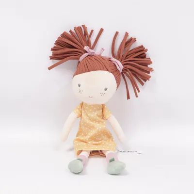Poupée (Jaune, Marron, Multicolore) de Little Dutch Coton, Polyester