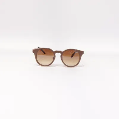 Sunglasses (Brown, Gold) from Quay Australia