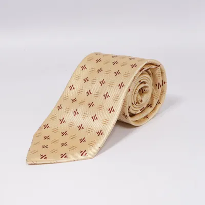 Tie (Yellow, Red) from Ermenegildo Zegna Silk