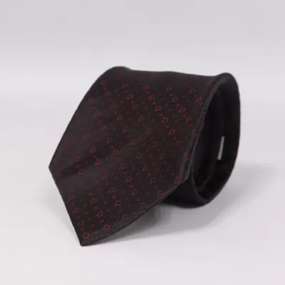 Tie (Black, Red) from Dior