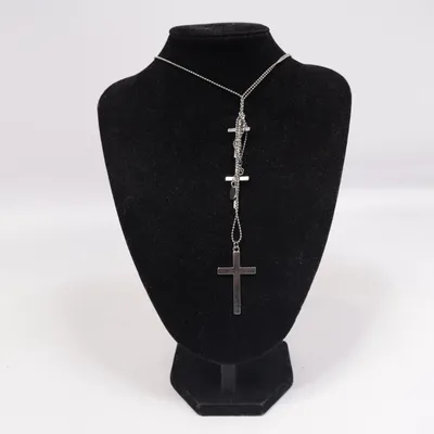 Halsband (Silverfärgad) från Montini Okänd metall