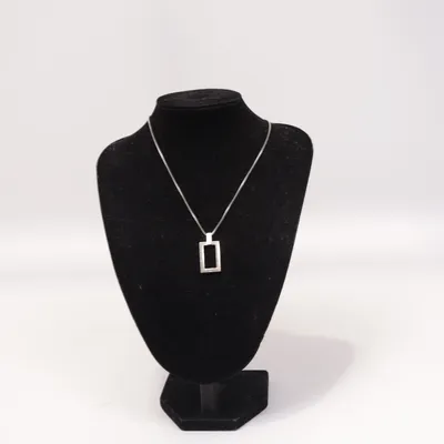 Necklace (Silver) from Jette Silver