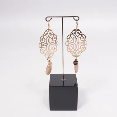 Earrings (Gold, Pink) from Lily and Rose Unknown metal