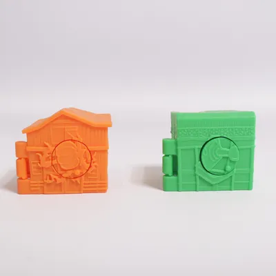 Legetøj (Orange, Grøn) fra Polly Pocket