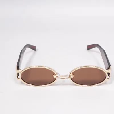 Sonnenbrille (Gold, Braun)