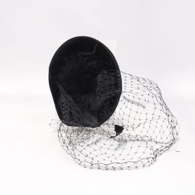 Chapeau tambourin (Noir) de Opia Élasthane, Polyester