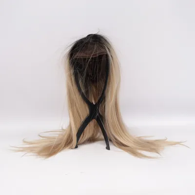 Peruk (Svart, Beige, Flerfärgad)