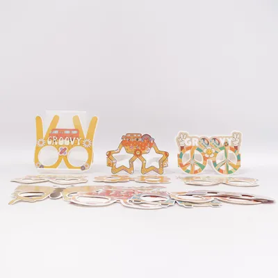 Kostuum accessoires (Geel, Meerkleurig)